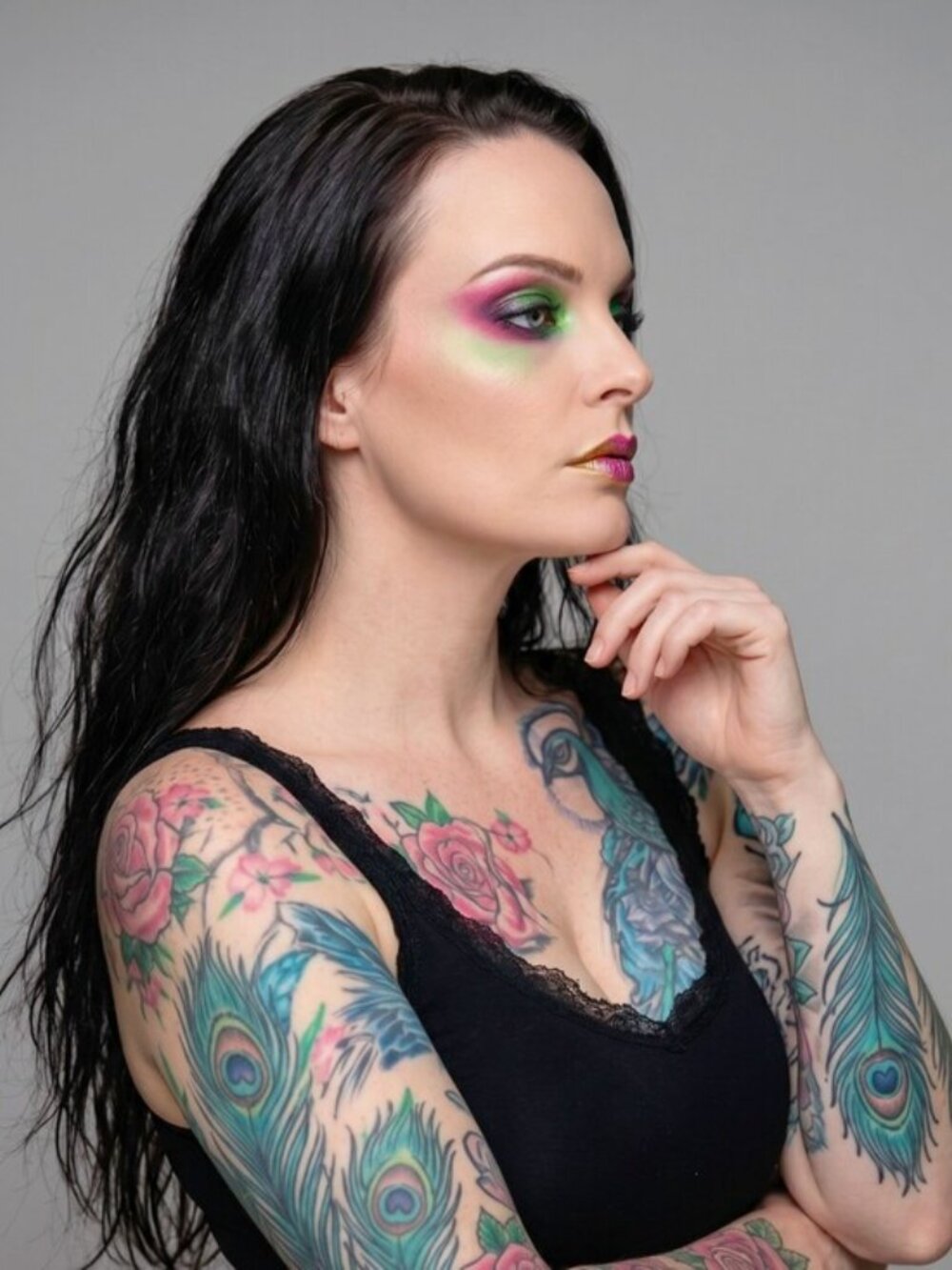 Veronni ✦ Multi‑Chrome Liquid Lipstick ✦ Metallic Color‑Shift Vegan Long‑Wear